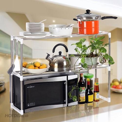 Kệ hợp kim để đồ hoặc lò vi sóng 2 tầng đa năng