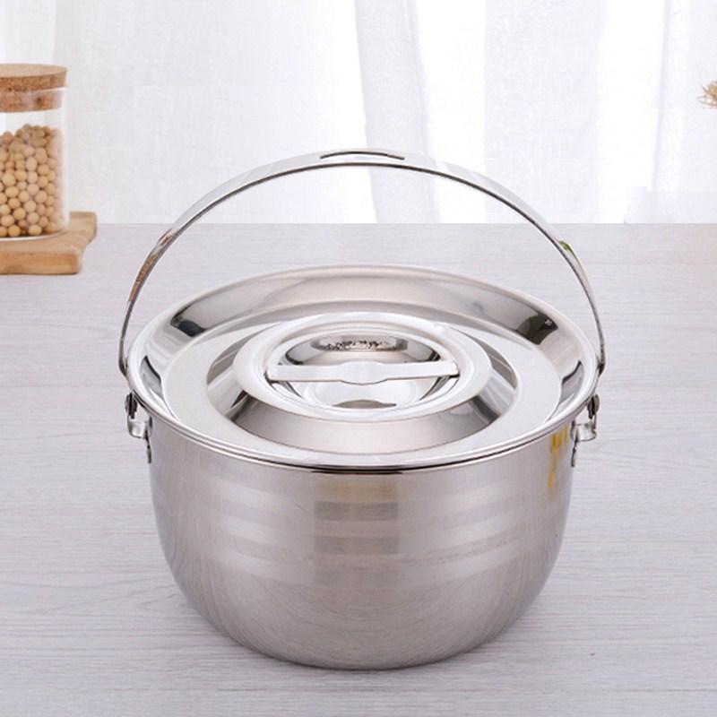 Nồi Nấu Đồ Gia Dụng Nhà Bếp Phù Hợp Với Chậu Chứa Dầu Chậu Inox