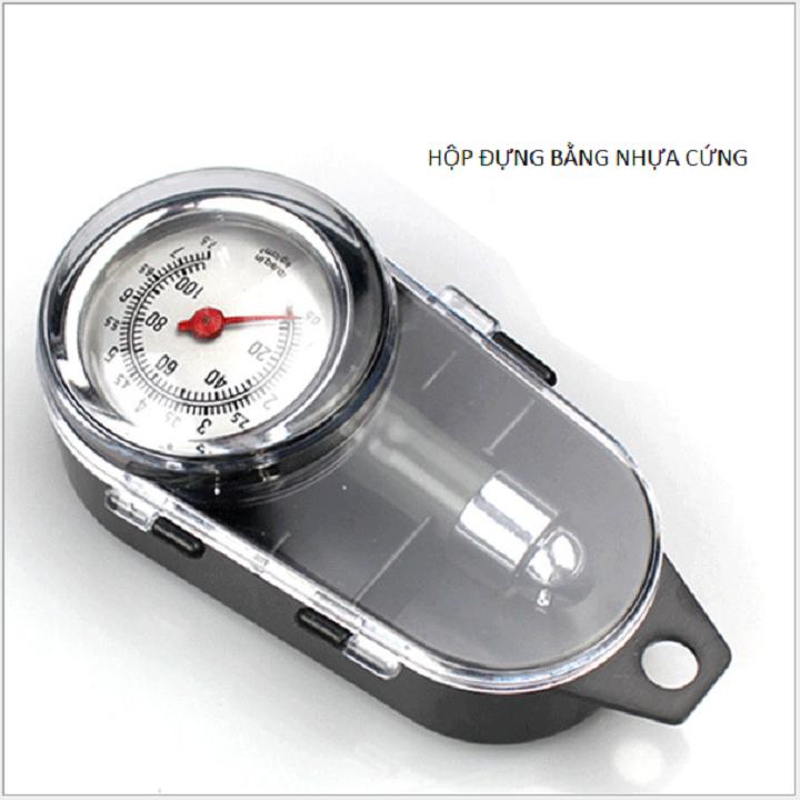 Đồng hồ đo áp suất lốp ô tô - xe máy