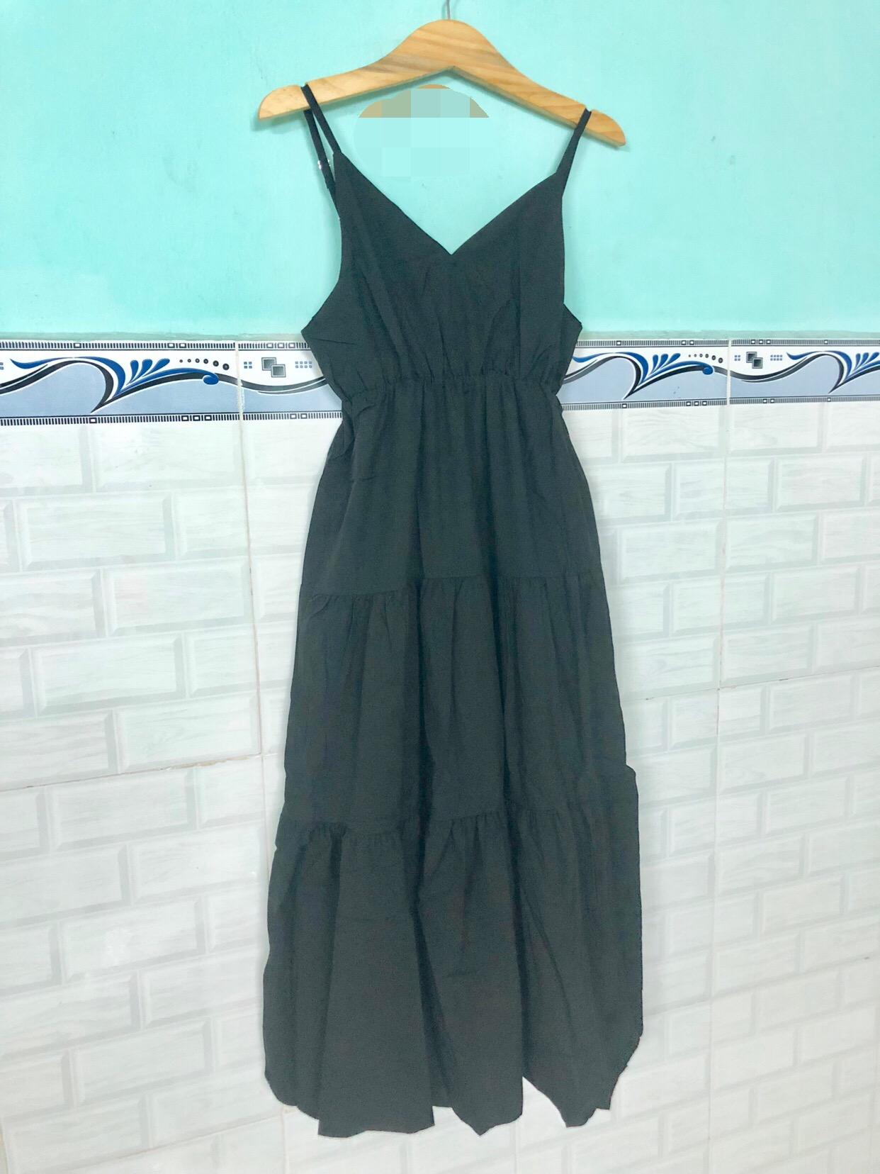 Đầm maxi hai dây