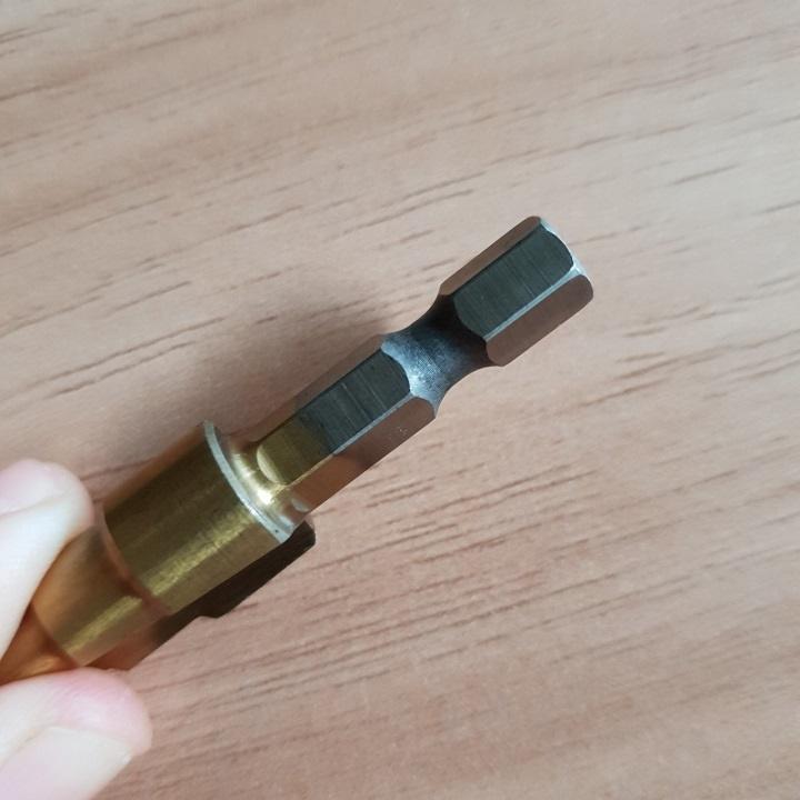Mũi khoan tháp 4-12mm chuôi lục giác