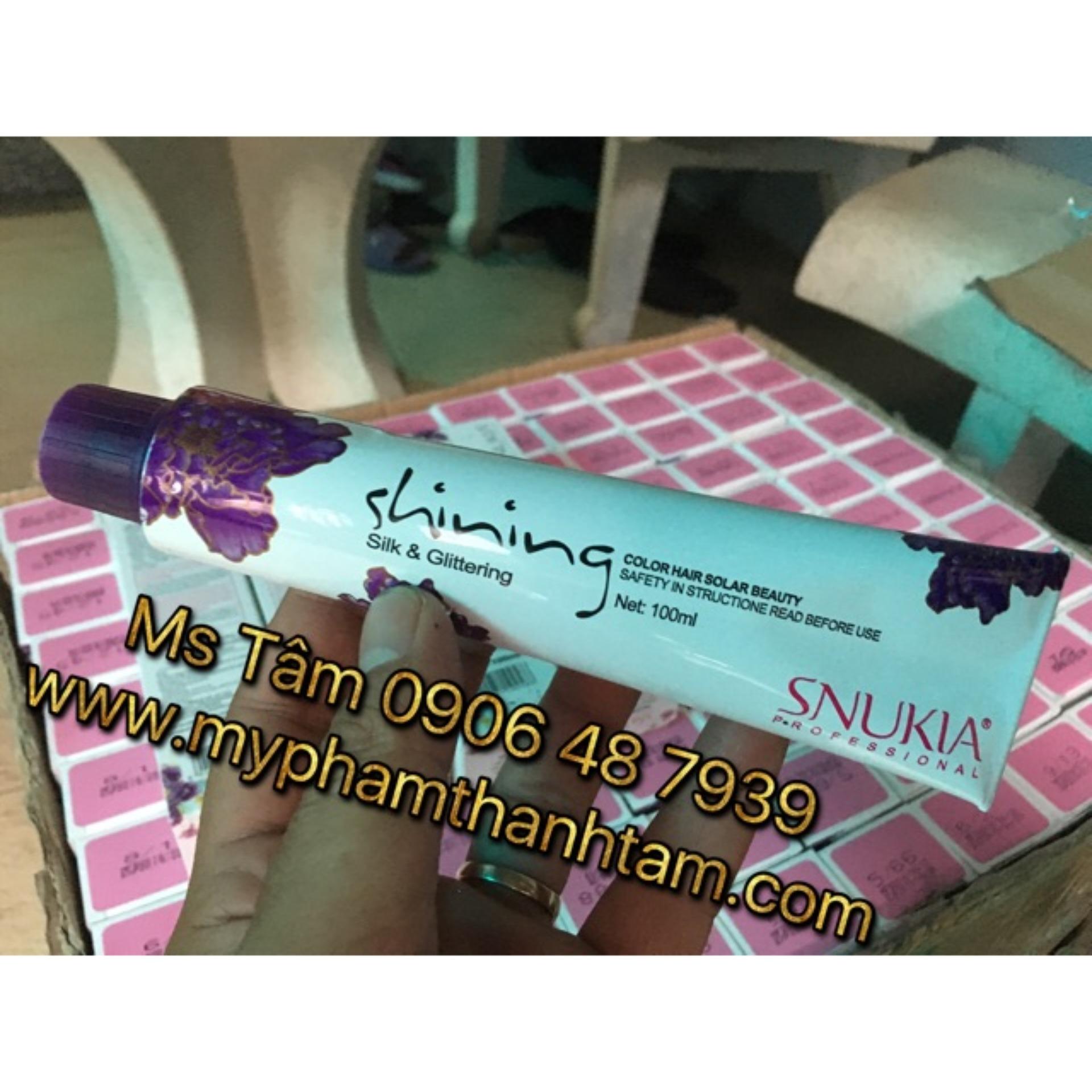 [HCM]Màu nhuộm nâu vàng Snukia 100ml
