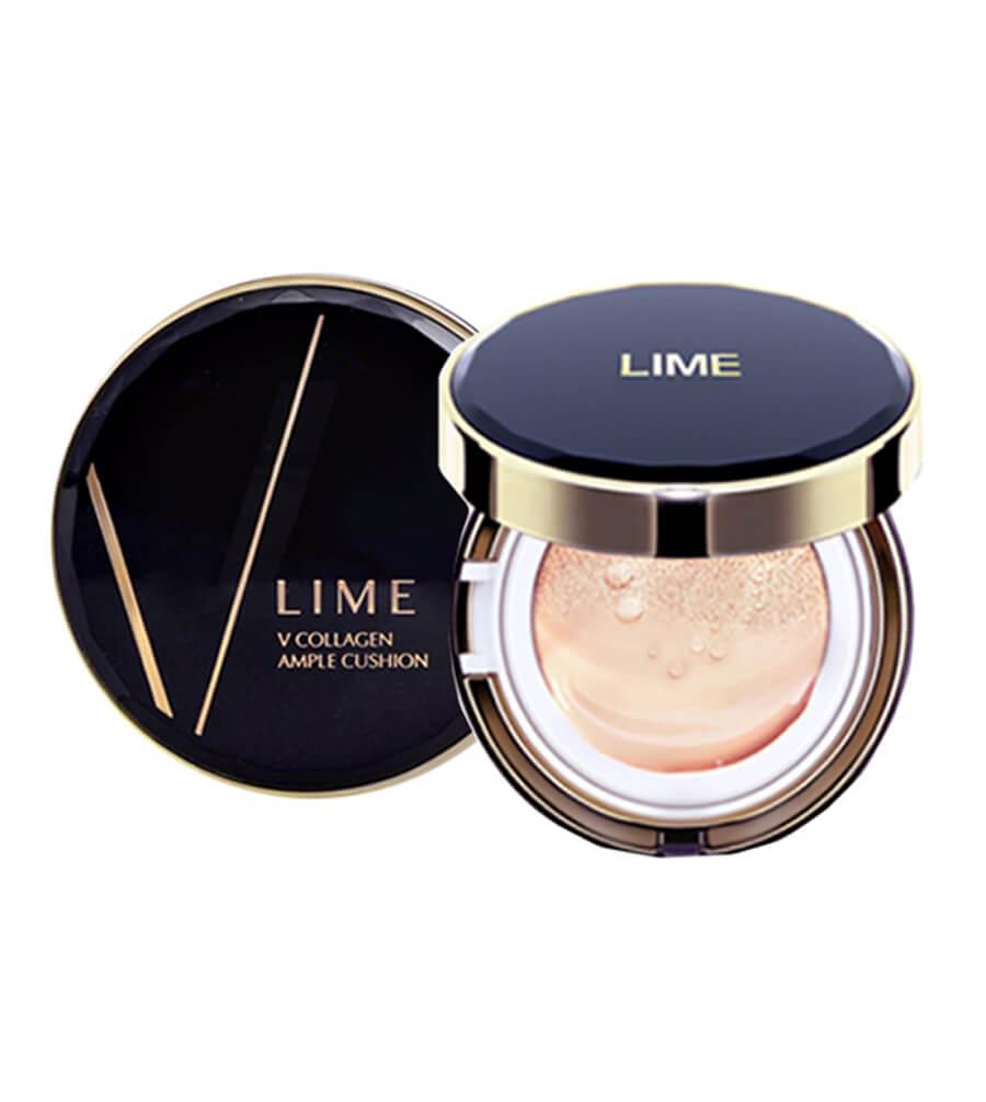 [HCM]Phấn Nước LIME V Collagen Ample Cushion SPF 50+/ PA +++ (1 lõi) tone 10 và 20