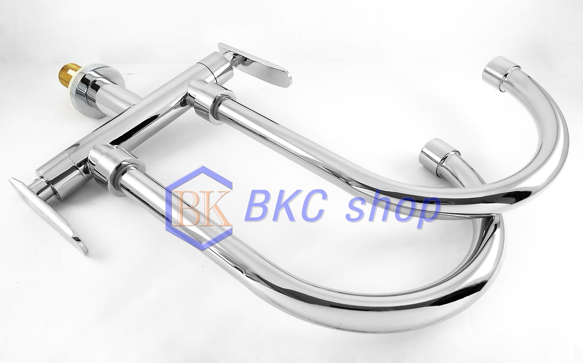 [HCM]Vòi rửa chén lạnh đôi Sanji CL16 (Bạc)