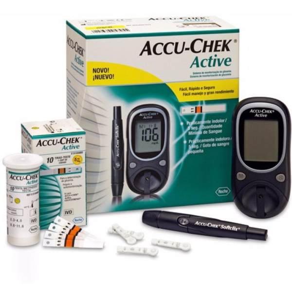 Hộp 50 que thử đường huyết Accu-check Active