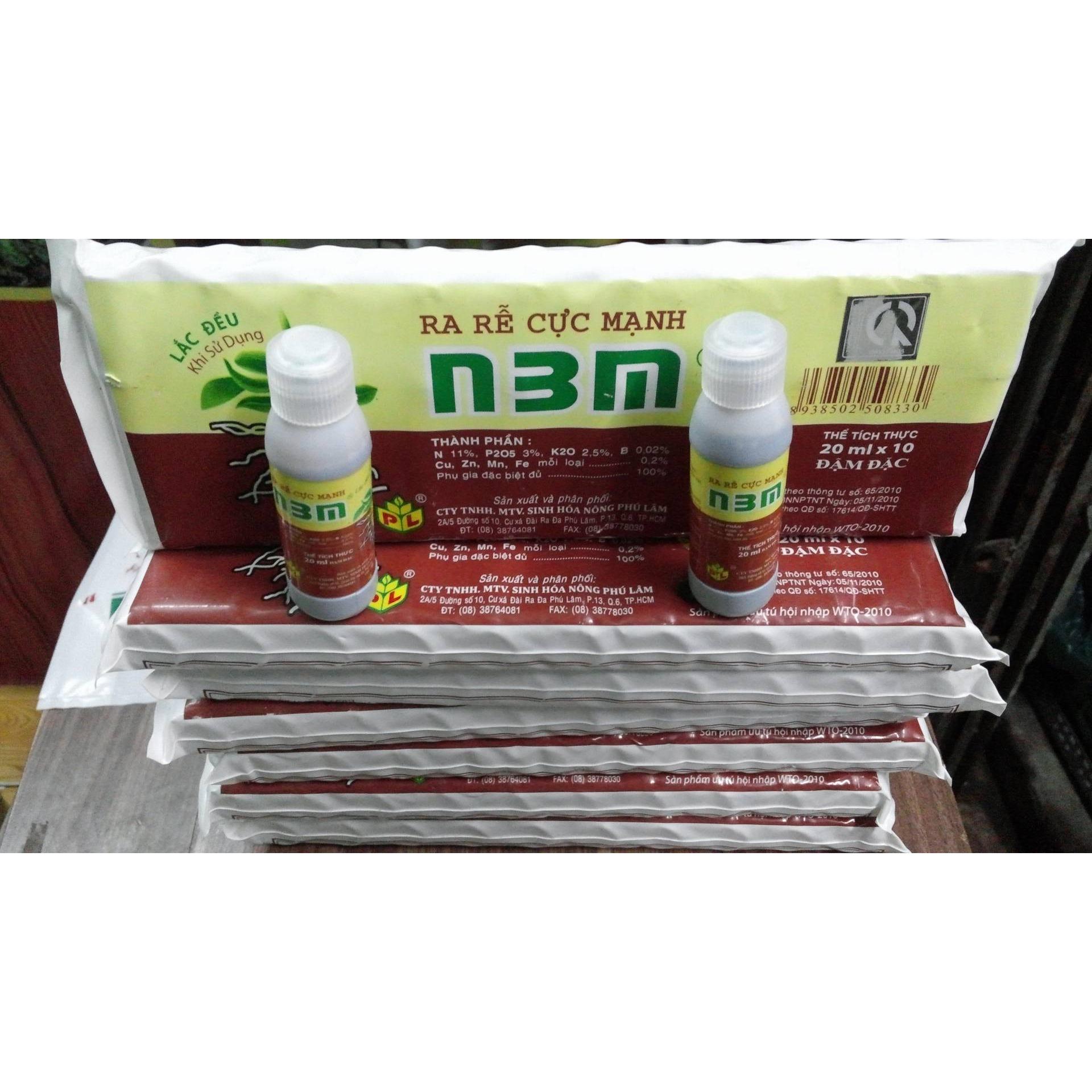 combo 2 lọ ra rễ cực mạnh N3M lọ 20ml