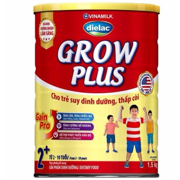 SỮA BỘT DIELAC GROW PLUS 2+ HỘP THIẾC 1400G
