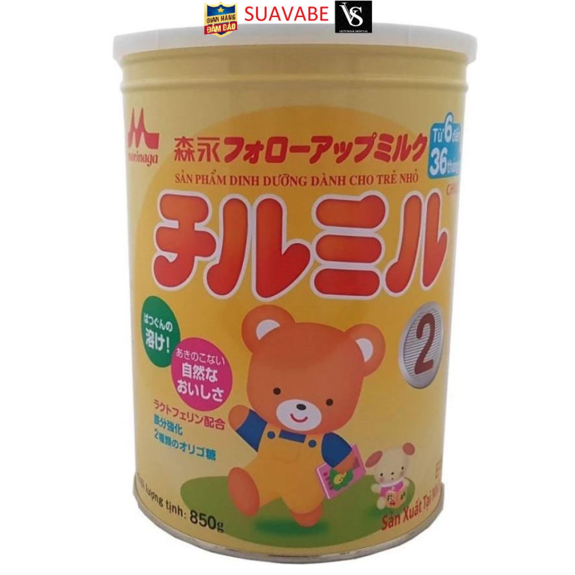 Sữa Morinaga số 2 850g ( đã tách đai date mới)