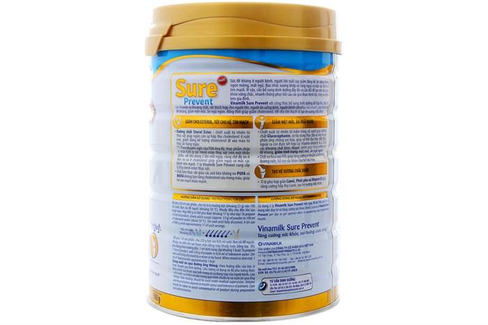 Bộ 3 Hộp Sữa Bột Sure Prevent 900G