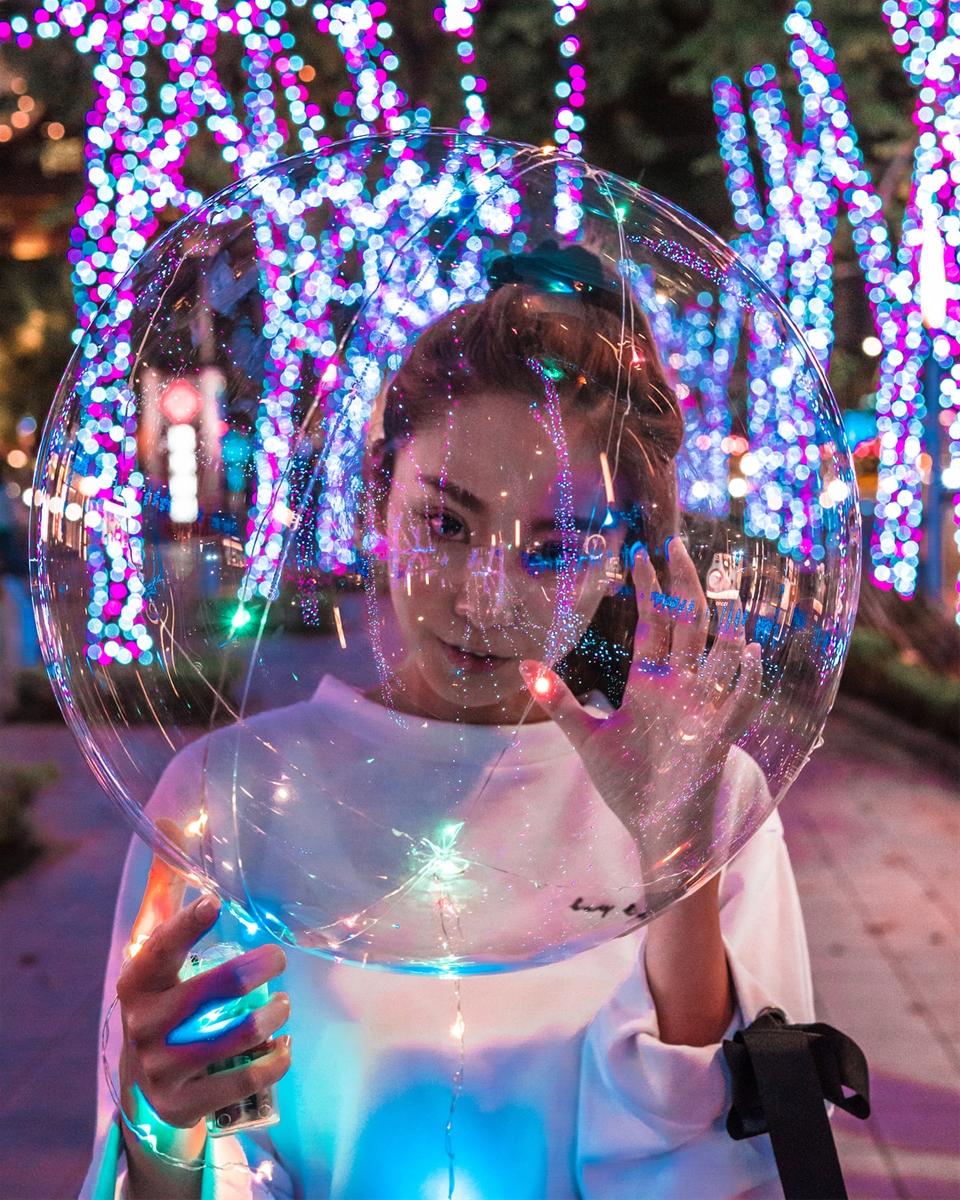 Bóng bay led sáng lung linh