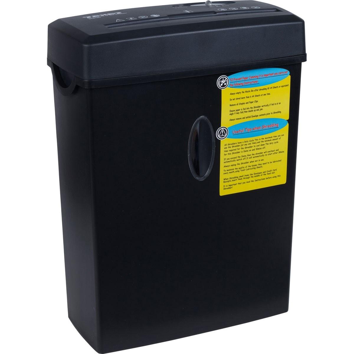 Máy hủy tài liệu 12L Texet CC612N (Đen)