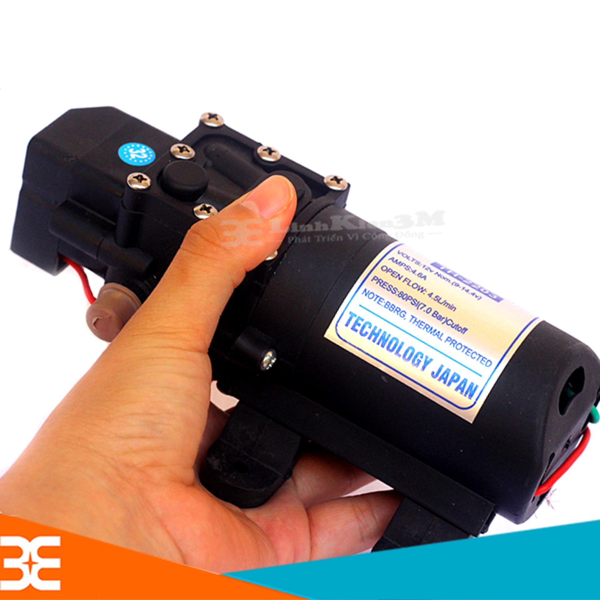 Máy Bơm Cao Áp SUMO 12VDC 4.6A 4.5L/Min 7.0 Bar TH-2203 (Hàng Nhật)
