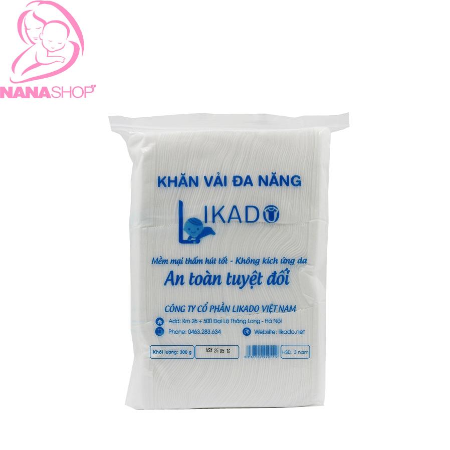 Khăn vải khô đa năng LIKADO gói 300gram