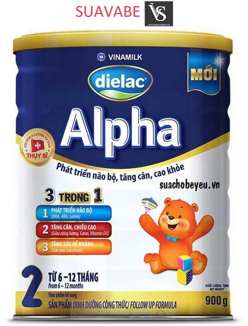 Sữa bột Dielac Alpha Step 2 900g