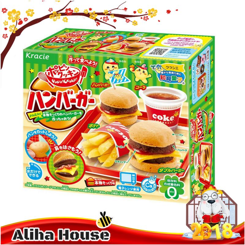 Popin Cookin làm hamburger