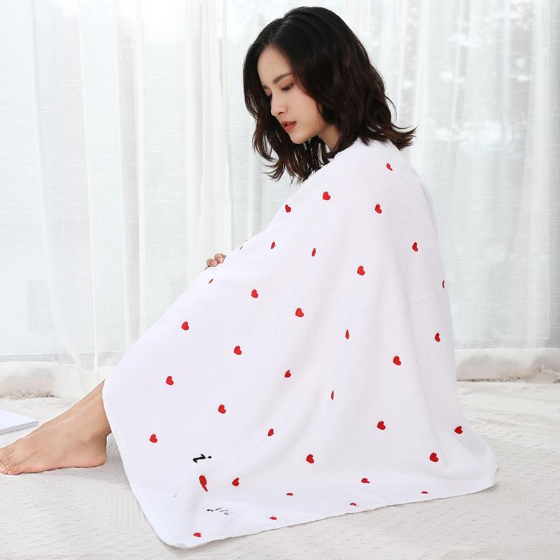 Cặp Đôi Cá Tính 100% Cotton Người Lớn Mềm Mại Khăn Tắm Cỡ Lớn Khăn Tắm