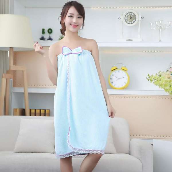 Đáng Yêu 100% Cotton Mũ Tắm Thẩm Mỹ Viện Khăn Tắm Váy Tắm