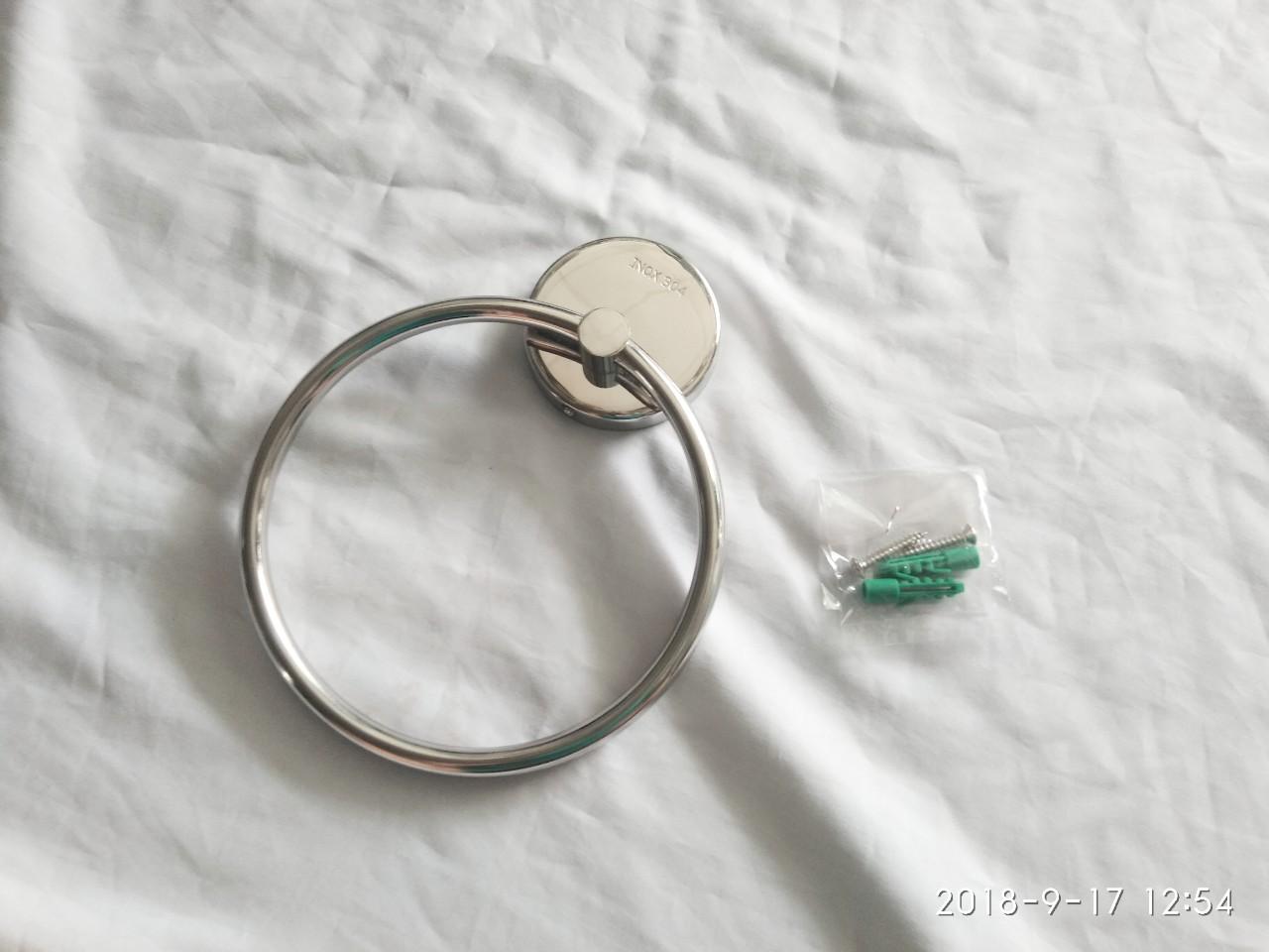 [HCM]Vòng treo khăn inox 304