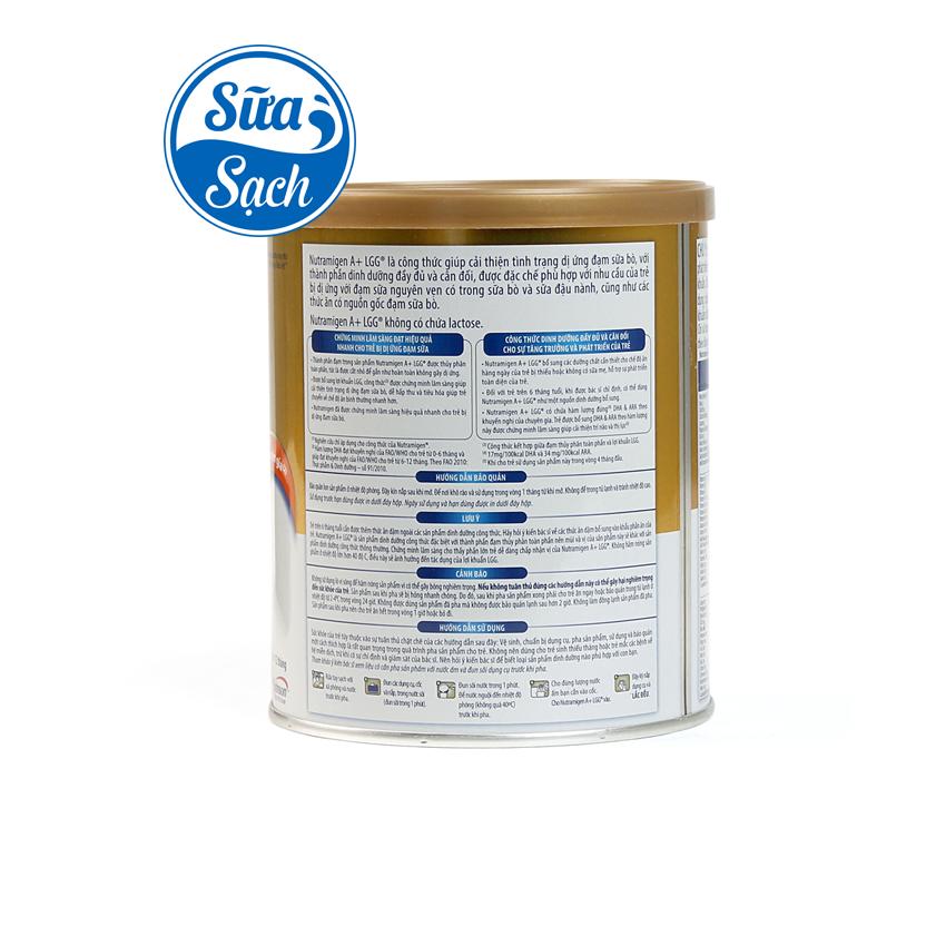 Sữa bột Nutramigen (dị ứng đạm sữa) lon 400gr