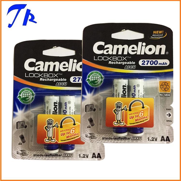 [HCM]Pin sạc AA Camelion 2700mah ( vỉ 2 viên )