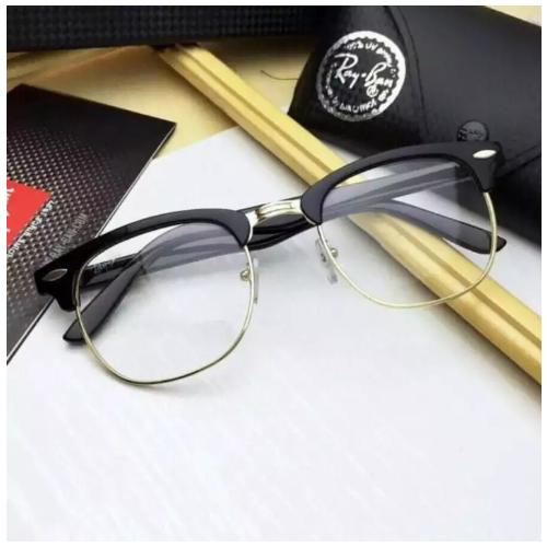 [HCM]Kính mát giả cận nửa gọng vàng siêu đẹp