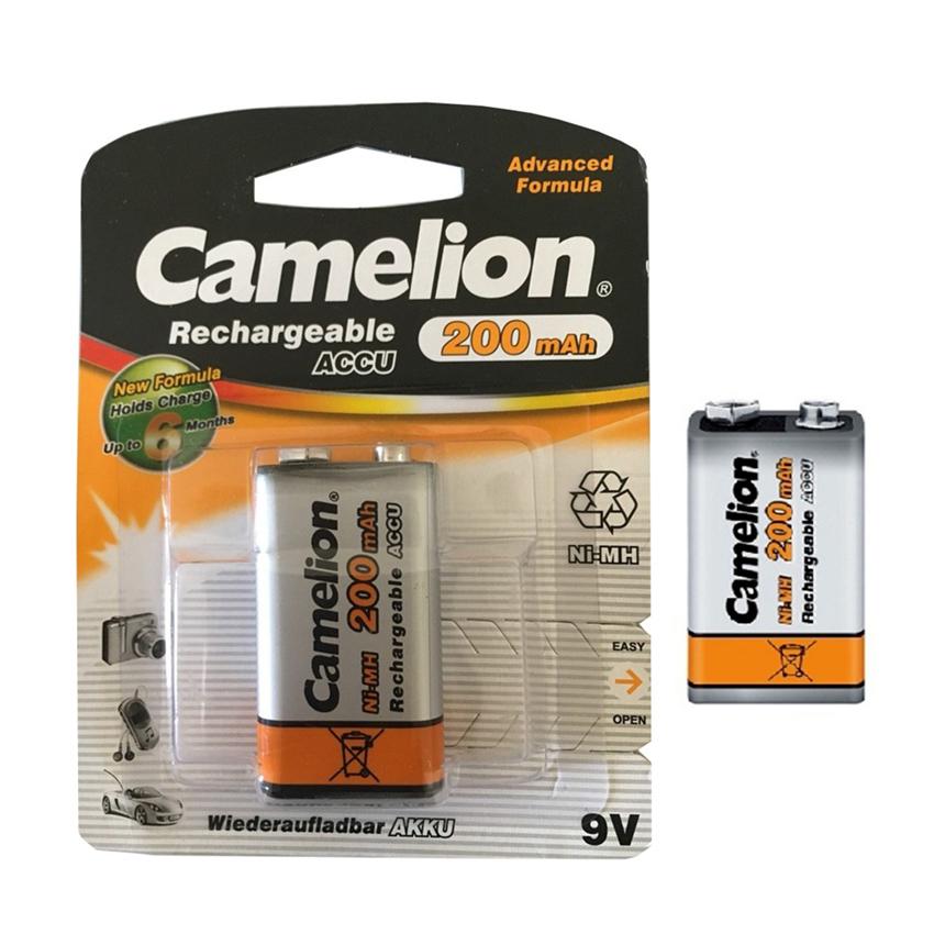 Pin sạc Camelion 200mAh loại 9V TI240 (Vàng)