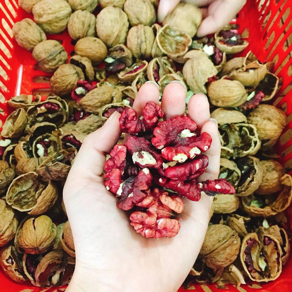 Quả óc chó đỏ