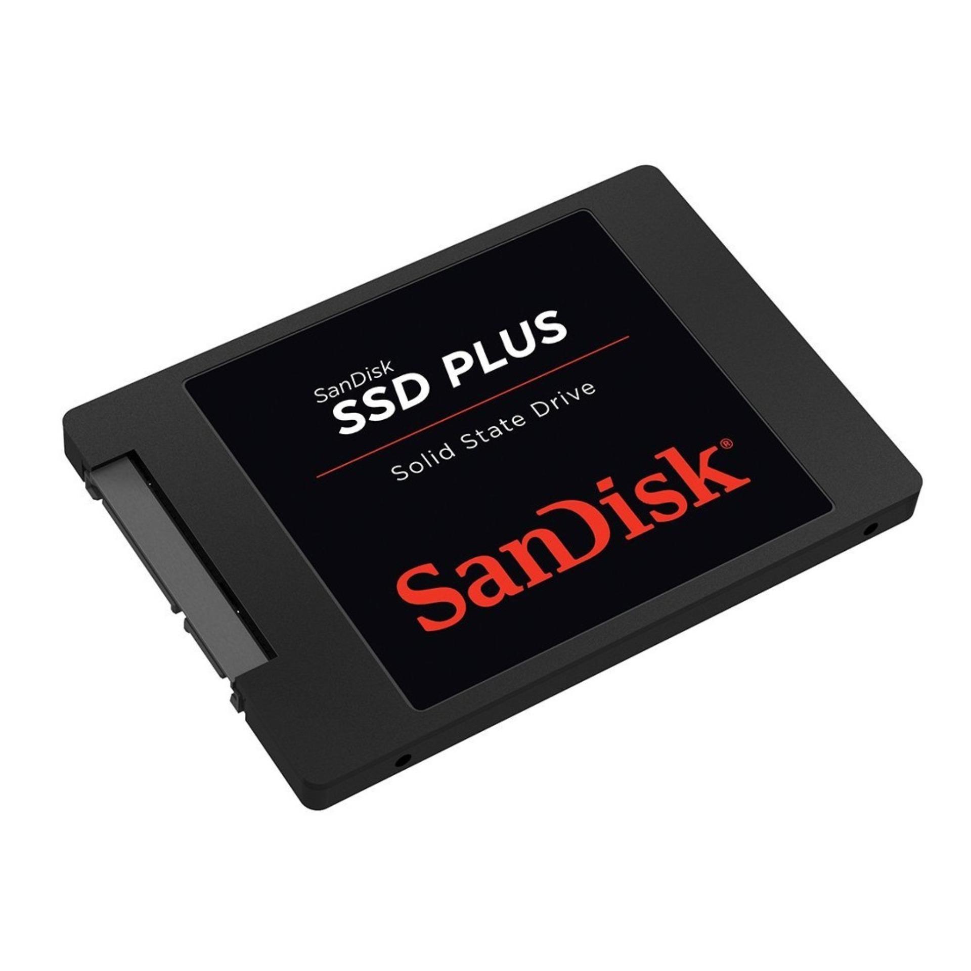 Ổ cứng SSD Sandisk Plus 480GB 535MB/s (Đen) - Nhất Tín Computer