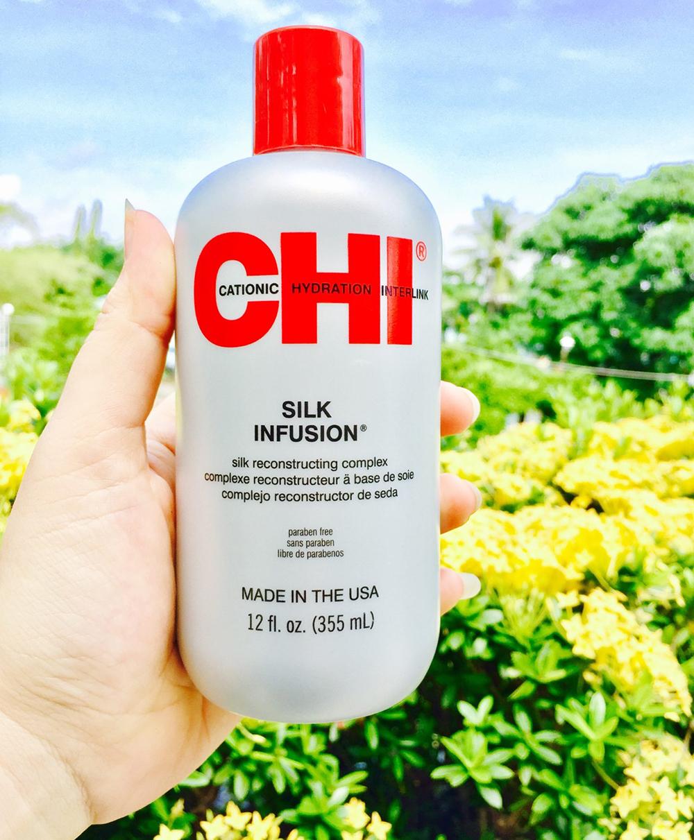 Tinh dầu dưỡng bóng tóc CHI Silk Infusion 355ml