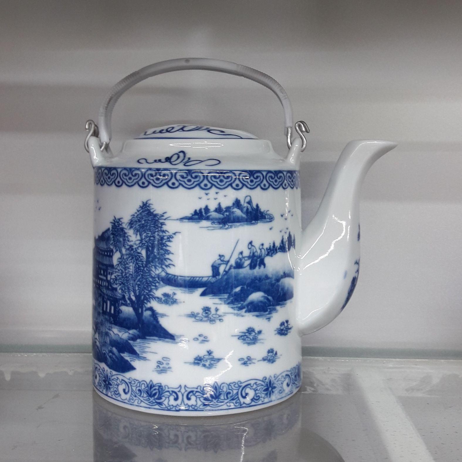 Ấm tích bát tràng- 1,5lít trung hanh bat trang ceramics