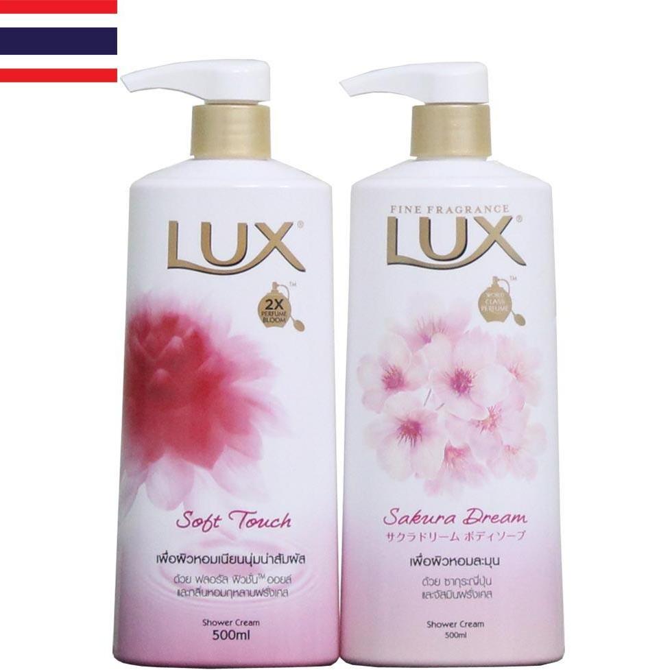 Sữa Tắm Lux Soft Touch Hồng Thái Lan - 500ml