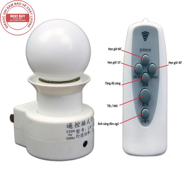 ĐUI ĐÈN ĐIỀU KHIỂN TỪ XA GG24
