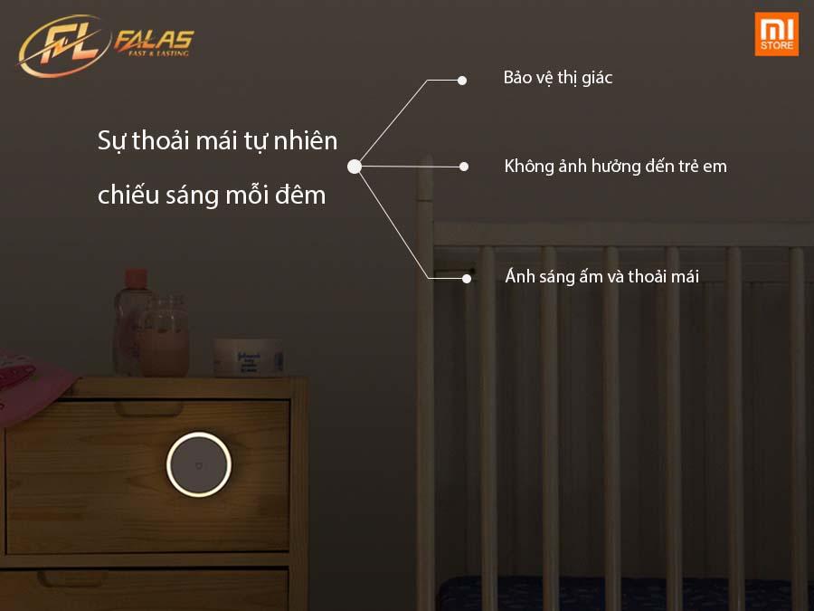 ĐÈN CẢM ỨNG ĐÊM XIAOMI MIJIA - Sử dụng quang hồng ngoại - Treo tường - FALAS