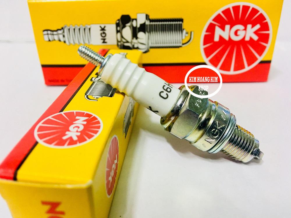 Bugi NGK C6HSA tiêu chuẩn chân ngắn