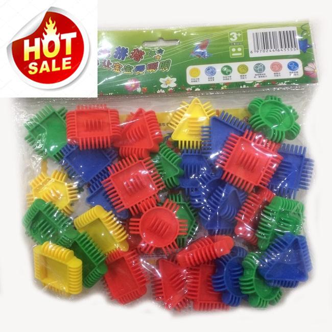 Bộ xếp hình mầm non cho bé phát triển