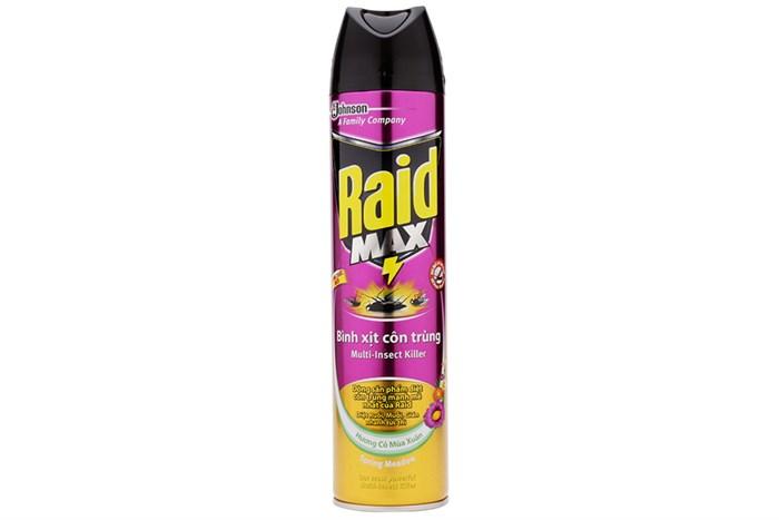 COMBO 12 Chai xịt côn trùng Raid 600ml