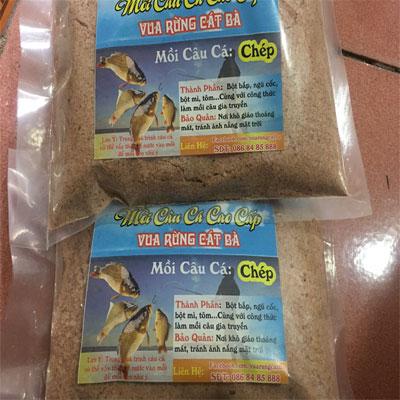 Mồi câu cá chép dạng viên - bột