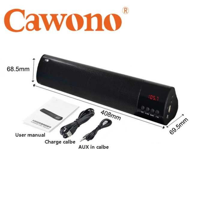 Loa siêu trầm 4 loa Soundbar Cawono B28S (Đen)