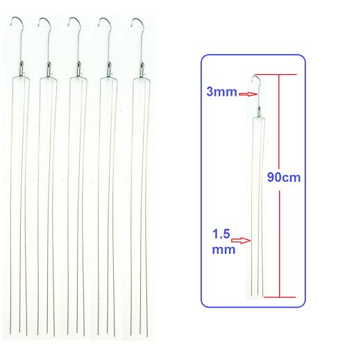 Combo 10 móc inox treo giỏ hoa, cây cảnh 90cm
