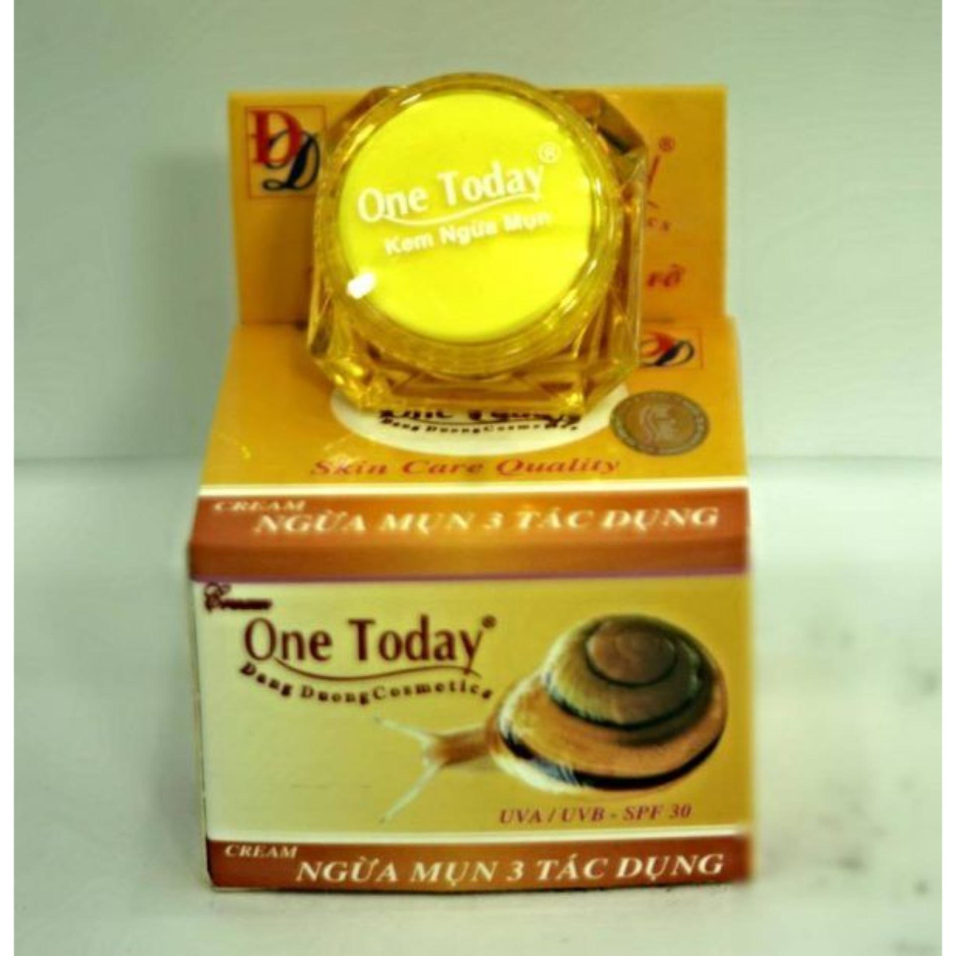 KEM NGỪA MỤN 3 TÁC DỤNG ONE TODAY 8g