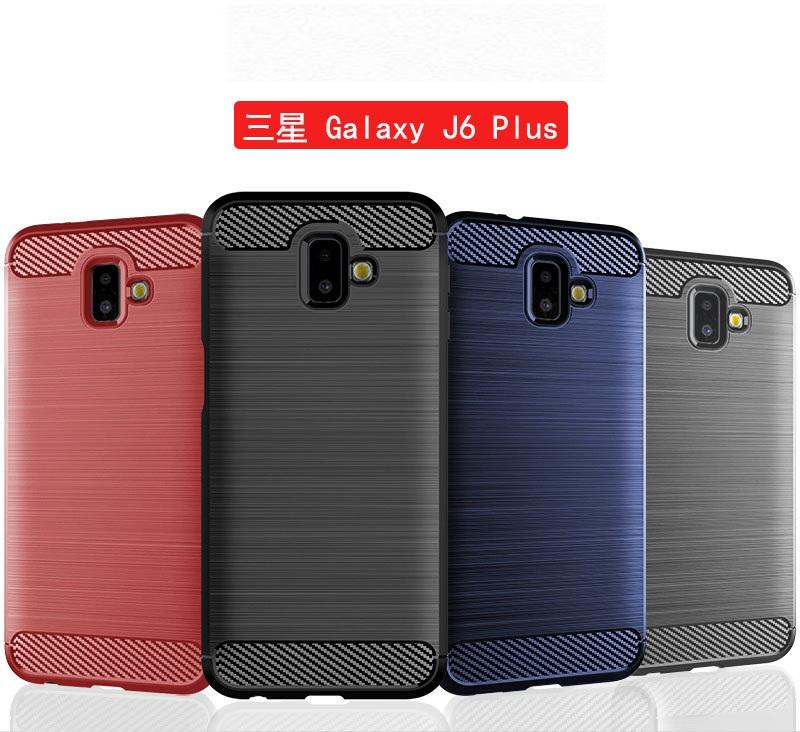 Ốp lưng chống sốc phay xước cho Samsung Galaxy J6 Plus