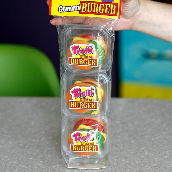 Kẹo dẻo hamburger Trolli ( loại bánh khổng) - Mỹ