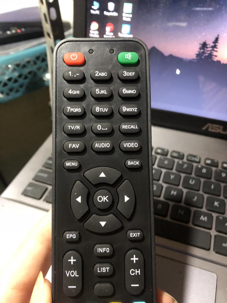 điều khiển đầu sctv HD