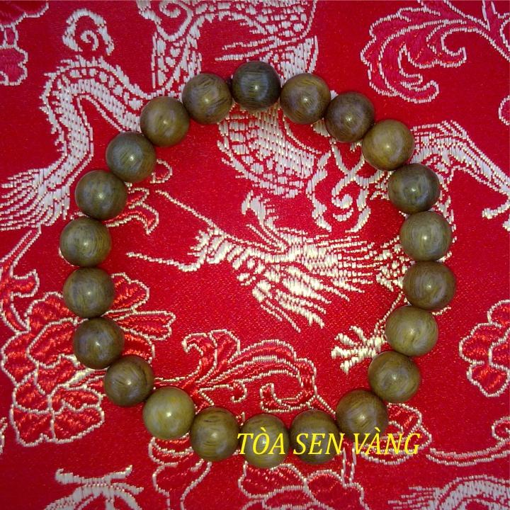 [HCM]VÒNG TAY GỖ TRẮC XANH 8MM