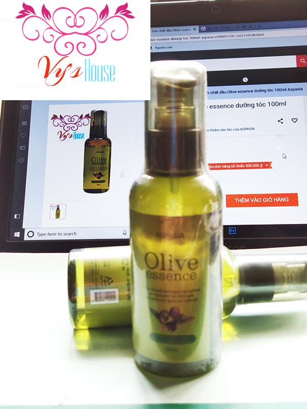 Tinh chất dầu Olive essence dưỡng tóc 100ml Aspasia