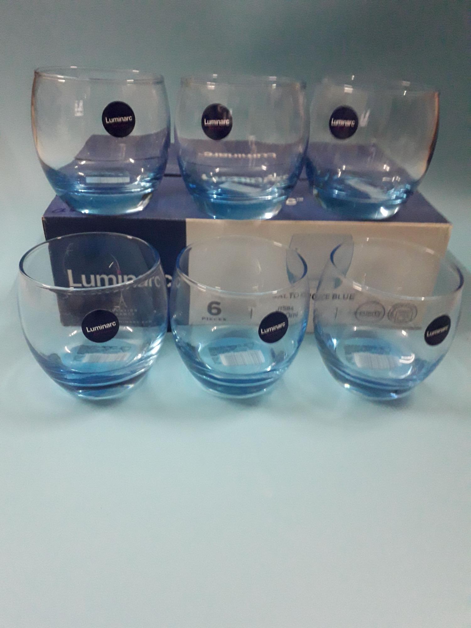 Bộ 6 ly cốc thủy tinh Luminarc.