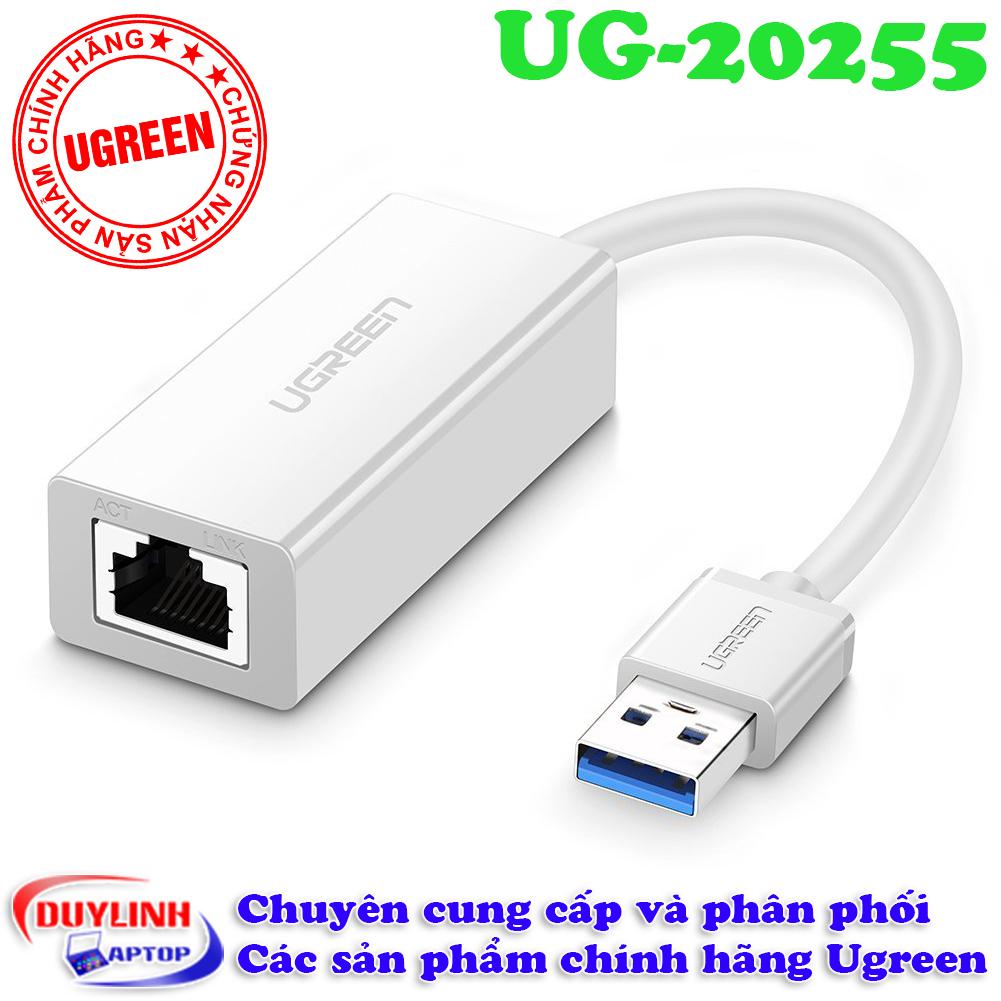 Cáp USB 3.0 to Lan Ugreen Tốc độ Gigabit - USB sang LAN