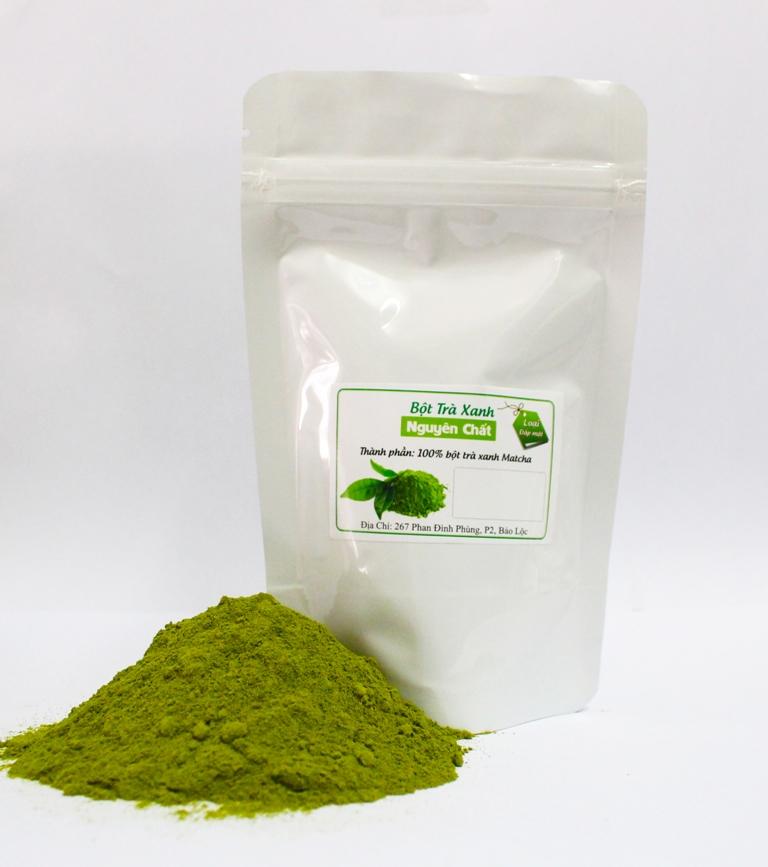 Bột Trà Xanh Nguyên Chất Đắp Mặt 100g