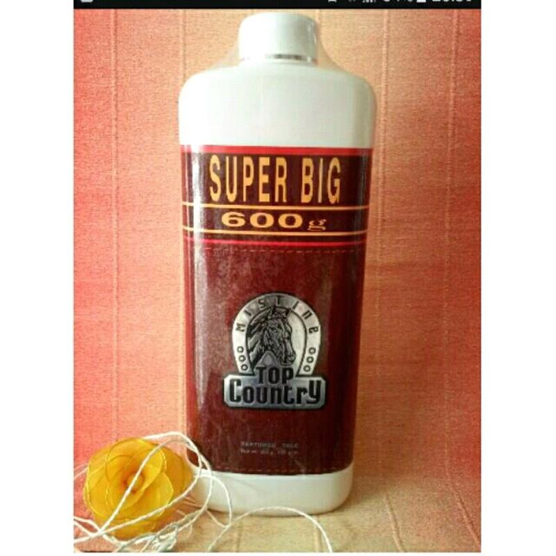 Phấn rôm thơm Top Country chai lớn 600g