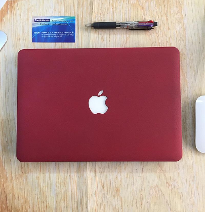 Case bảo vệ cho Macbook 13 Air - Đỏ Đô